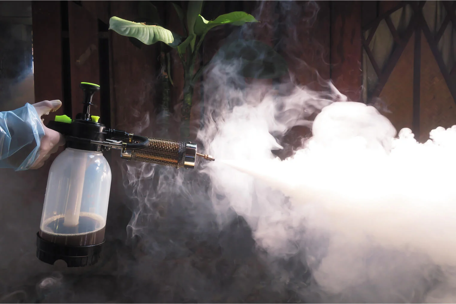 close up of chemicals used in pest control